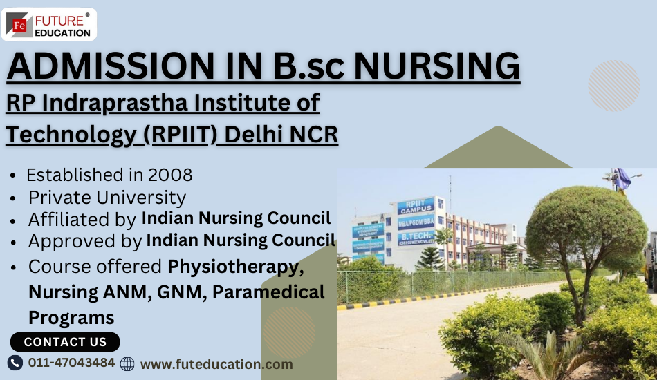 GNM at R.P. Inderaprastha Institute of Technology, Karnal: Courses & Fees 2024